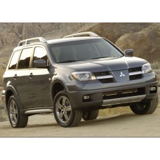 Mitsubishi Outlander 2006 - лекало фар