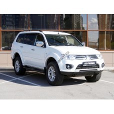 Mitsubishi Pajero Sport (2014) - лекало фар