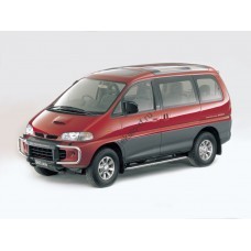 Mitsubishi Delica 1994-2007 - 4 поколение лекало переднее боковое стекло