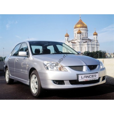 Mitsubishi Lancer 9 поколение 2003-2010 - лекало на лобовое стекло