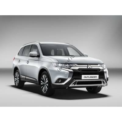 Mitsubishi Outlander 2020 - лекало экрана мультимедиа