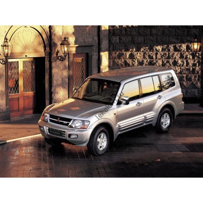 Mitsubishi Pajero 3 (12.1999 - 2006) - лекало на задние стекла