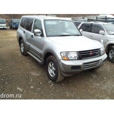 Mitsubishi Pajero 3 - 5 дв., (12.1999 - 2006) лекало переднее боковое стекло