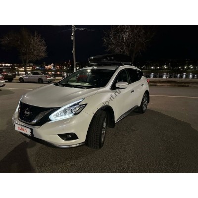 Nissan Murano 2019 - лекало экрана мультимедиа