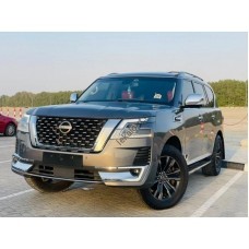 Nissan Patrol 2019-2023 экран - лекало салона
