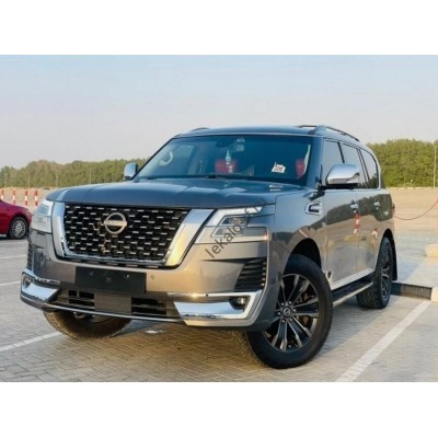 Nissan Patrol 2019-2023 экран - лекало салона