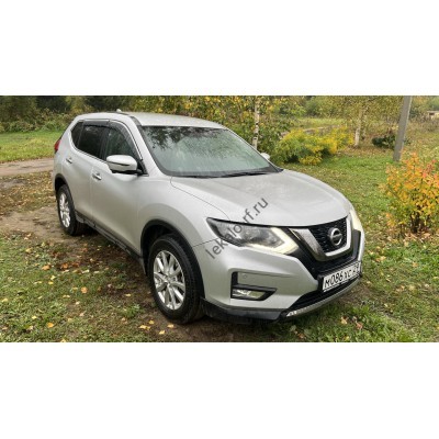 Nissan X-Trail 3 поколение, T32 2013-2022 - лекало на задние стекла
