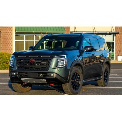 Nissan Armada 2025 - лекало экрана мультимедиа