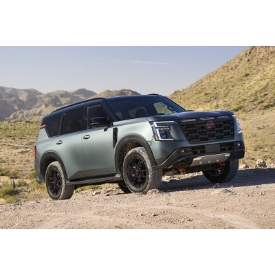 Nissan Armada 2025 - лекало салона