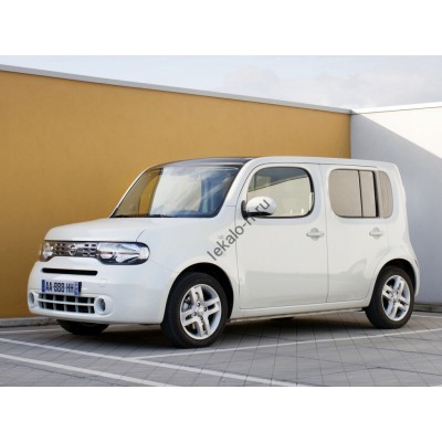 Nissan Cube хэтчбек 5 дв., 3 поколение, Z12 (11.2008 - 12.2019) - лекало на задние стекла