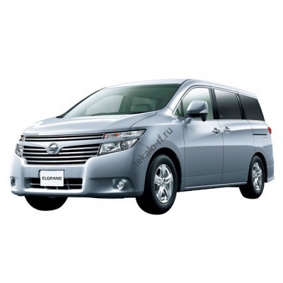 Nissan Elgrand 3 поколение, E52 (08.2010 - 2020) - лекало на лобовое стекло