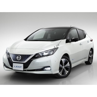 Nissan Leaf 2 поколение, ZE1 (09.2017 - 2025) - лекало на задние стекла