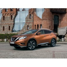Nissan Murano 2017 - лекало экрана мультимедиа