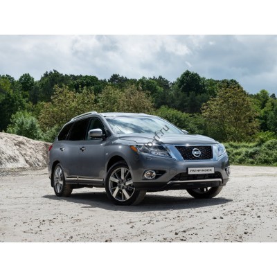 Nissan Pathfinder  4 поколение, R52 (08.2014 - 10.2017) - лекало на задние стекла