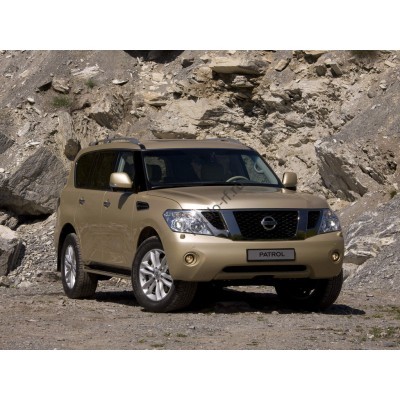 NISSAN PATROL (Y62) 2010-> лекало для ковриков салона