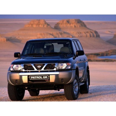 Nissan Patrol Y61 1997-2010 - лекало на задние стекла