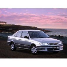 Nissan Sunny седан, 9 поколение 1998-2004 - лекало на лобовое стекло