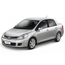 Nissan Tiida седан, 1 поколение, C11 (08.2006 - 11.2012) - лекало на задние стекла