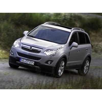 OPEL ANTARA II 2011 - лекало для ЕВА ковриков салона