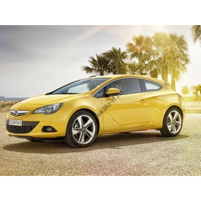 OPEL ASTRA J GTC 2011-2014 - лекало для ЕВА ковриков салона