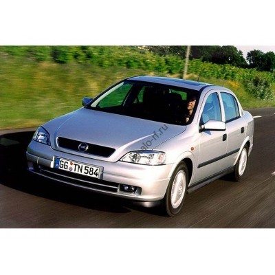 Opel Astra G седан (1998-2006) - лекало для ЕВА ковриков салона