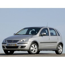 Opel CORSA С 3-е поколение (2000-2006) 5 дверей лекало переднее боковое стекло