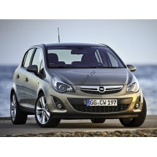 Opel CORSA D 4-е поколение (2006-2014) 5 дверей лекало переднее боковое стекло