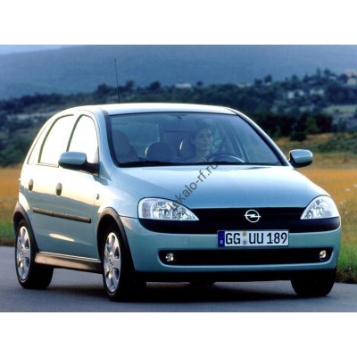 OPEL CORSA C 2000-2006 лекало для ковриков салона