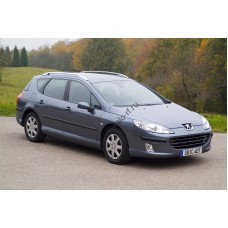 Peugeot 407 универсал, 1 поколение (12.2004 - 2010) - лекало на задние стекла