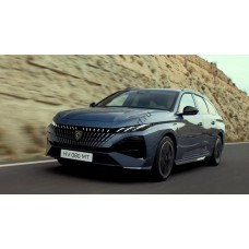 Peugeot 308 Active, Allure 2020-2026 перед - лекало для кузова