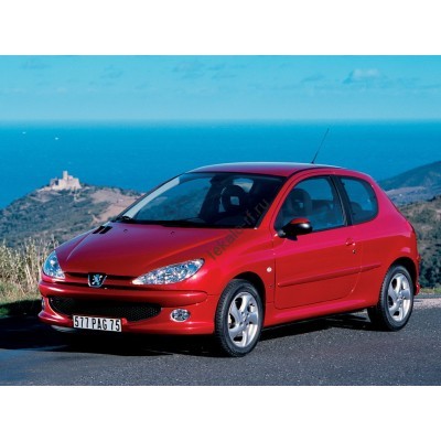 Peugeot 206 Coupe 3d 1 поколение 1998-2009 Лекало переднего бокового стекла