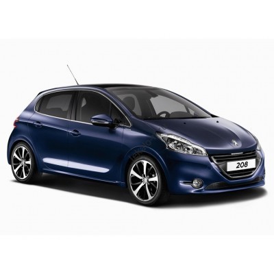 PEUGEOT 208 2012-> лекало для ковриков салона