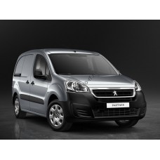 Peugeot Partner 2 поколение (01.2008 - н.в.) с форточкой лекало переднее боковое стекло