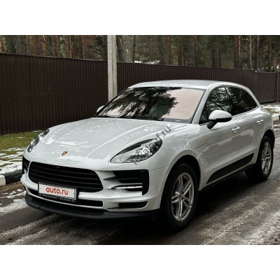 Porsche Macan 2019 - лекало экрана мультимедиа
