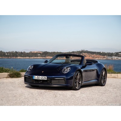 Porsche 911 Cabriolet Carrera S Sport Design, Carrera 4S Sport Design 2020 полный кузов - лекало для кузова