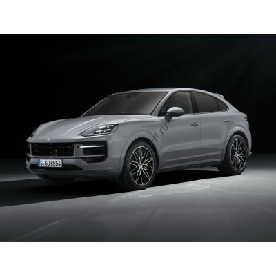 Porsche Cayenne Coupe 2024 - лекало салона