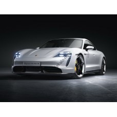 Porsche Taycan 2020 - лекало экрана мультимедиа