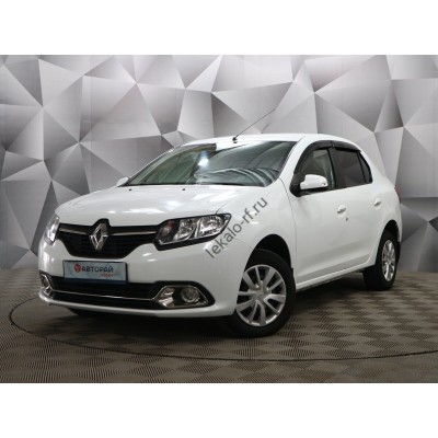 Renault Logan 2015 перед - лекало для кузова