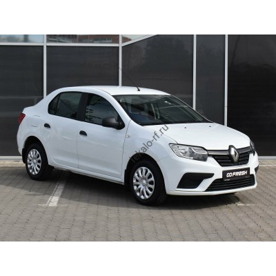 Renault Logan 2019 перед - лекало для кузова