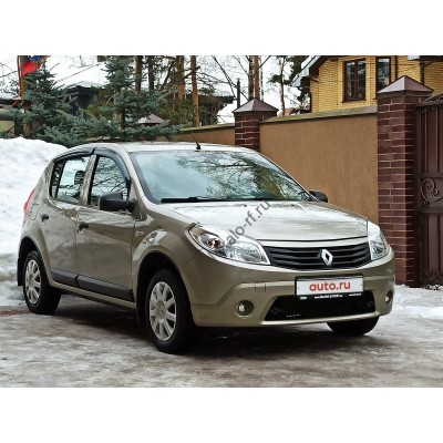 Renault Sandero 1 поколение, B90 (12.2009 - 08.2014) - лекало на задние стекла