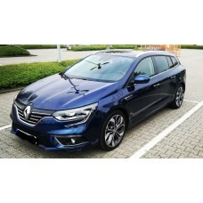 Renault Megane универсал, 4 поколение (09.2016 - н.в.) - лекало на задние стекла