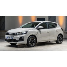 Renault Sandero хэтчбек 5 дв., 3 поколение, DJF (09.2020 - 2026) - лекало на задние стекла
