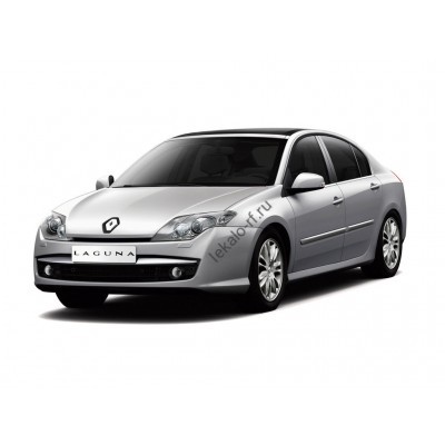 RENAULT LAGUNA 2007-> лекало для ковриков салона