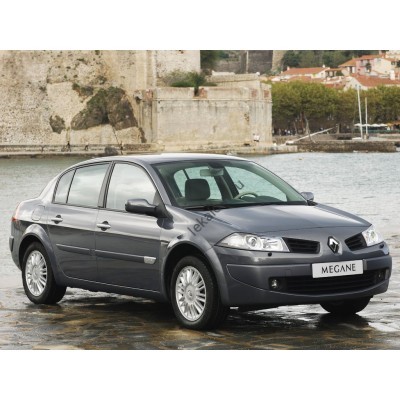 Renault Megane, 2002 - 2009 - 2 поколение LM05, LM1A, LM2Y Седан - лекало на задние стекла