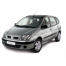 Renault Scenic I рестайлинг (1996-2003) - лекало для ЕВА ковриков салона