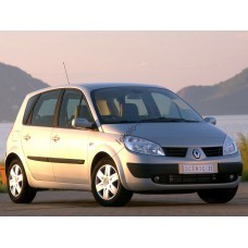 Renault Scenic 2003-2009, хэтчбек 5, 2 поколение - лекало на задние стекла