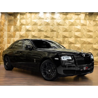 Rolls-Royce Ghost 2015 II base v1 - лекало экрана мультимедиа