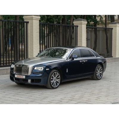 Rolls-Royce Ghost 2018 - лекало экрана мультимедиа