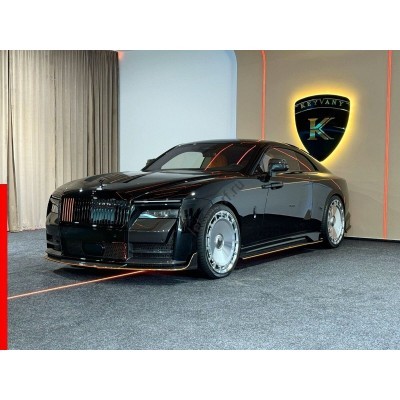 Rolls-Royce Spectre 2024 - лекало экрана мультимедиа