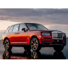 Rolls-Royce Cullinan 2018 - лекало экрана мультимедиа